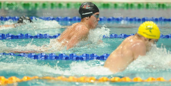 091010 - Commonwealth Games Delhi 2010 - Robert Holderness competes in the men's swimming 200 meters breaststroke