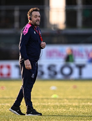 050425 - Connacht v Cardiff Rugby -EPCR Challenge Cup Round of 16 - Cardiff head coach Matt Sherratt before the match