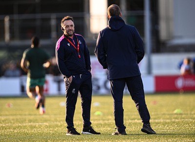 050425 - Connacht v Cardiff Rugby -EPCR Challenge Cup Round of 16 - Cardiff head coach Matt Sherratt before the match