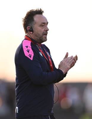 050425 - Connacht v Cardiff Rugby -EPCR Challenge Cup Round of 16 - Cardiff head coach Matt Sherratt before the match