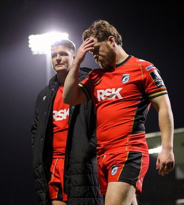050425 - Connacht v Cardiff Rugby - EPCR Challenge Cup Round of 16 - Rory Jennings of Cardiff Rugby after his side's defeat