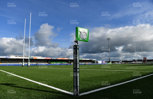 211023 - Connacht v Ospreys - United Rugby Championship - A general view of The Sportsground