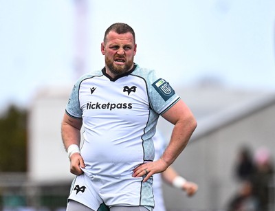 280326 - Connacht Rugby v Ospreys, United Rugby Championship - Steffan Thomas of Ospreys
