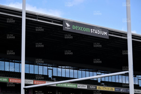 280326 - Connacht Rugby v Ospreys, United Rugby Championship - A general view of the Dexcom Stadium ahead of the match