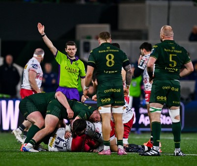 130326 - Connacht v Scarlets - United Rugby Championship - Referee Ru Campbell