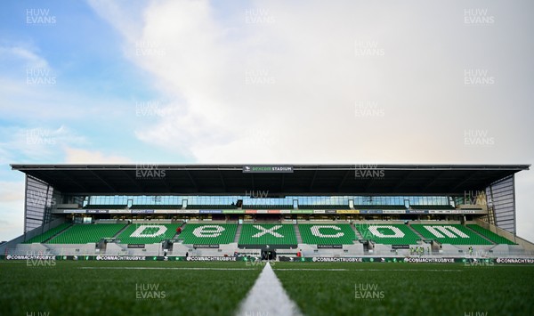 130326 - Connacht v Scarlets - United Rugby Championship - A general view of Dexcom Stadium before the United Rugby Championship match