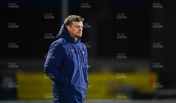130326 - Connacht v Scarlets - United Rugby Championship - Scarlets head coach Dwayne Peel before the United Rugby Championship match