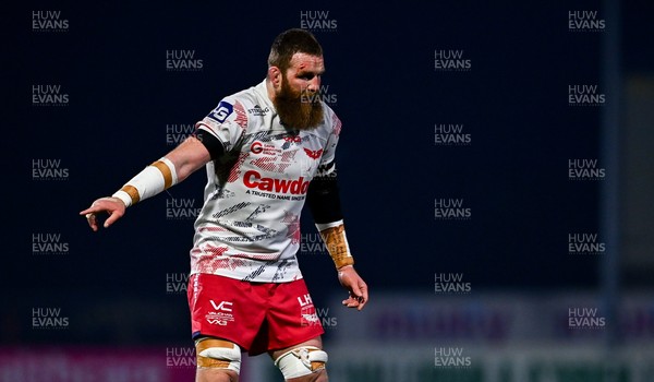 130326 - Connacht v Scarlets - United Rugby Championship - Jake Ball of Scarlets