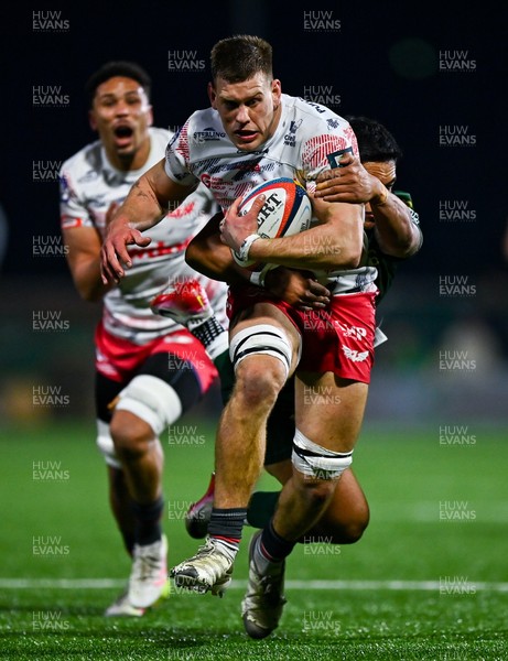 130326 - Connacht v Scarlets - United Rugby Championship - Jarrod Taylor of Scarlets