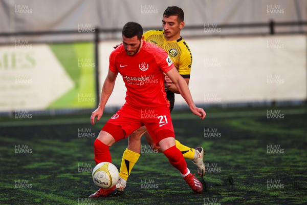 070721 - Connah's Quay Nomads v FC Alashkert - UEFA Champions League First Qualifying Round First Leg - Aron Williams (21) of Connah’s Quay Nomads
