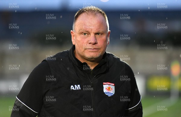 290721 - Connahs Quay Nomads v Prishtina - UEFA Europa Conference League, Qualifying Second Round - Connahs Quay Nomads manager Andy Morrison