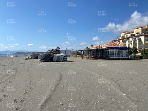 180321 - Near deserted beaches at Torrox on the Costa del Sol near Malaga