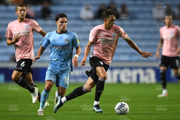 150921 - Coventry City v Cardiff City - EFL SkyBet Championship - Perry Ng of Cardiff City gets into space