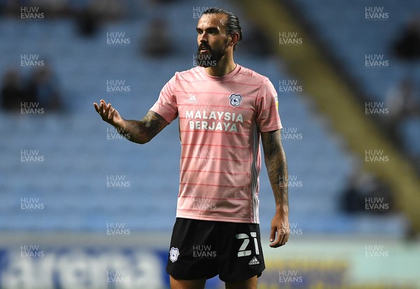 150921 - Coventry City v Cardiff City - EFL SkyBet Championship - Marlon Pack of Cardiff City