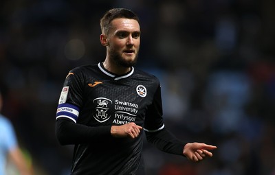 021121 - Coventry City v Swansea City - SkyBet Championship - Matt Grimes of Swansea City