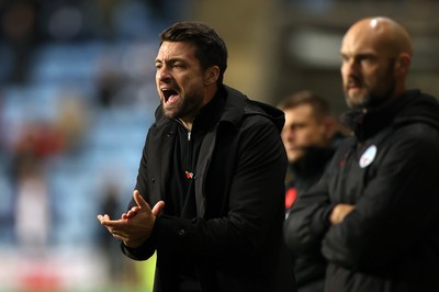 021121 - Coventry City v Swansea City - SkyBet Championship - Swansea City Manager Russell Martin