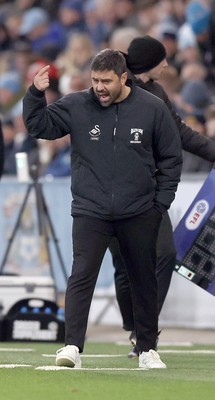261225 - Coventry City v Swansea City - Sky Bet Championship - Swansea manager Vitor Matos