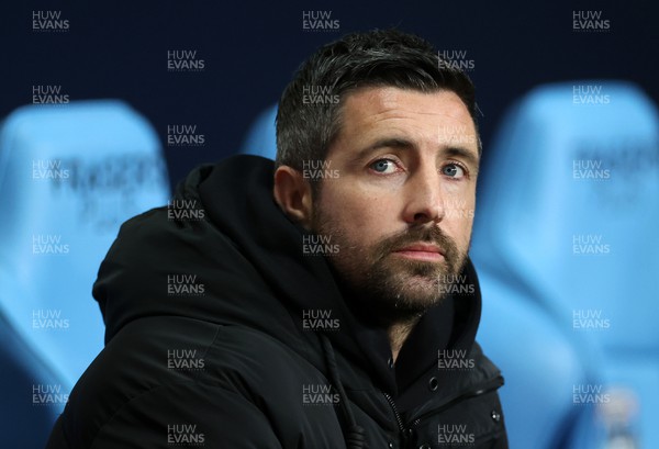 291223 - Coventry City v Swansea City - SkyBet Championship - Swansea City Care Taker Manager Alan Sheehan 