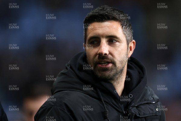 291223 - Coventry City v Swansea City - SkyBet Championship - Swansea City Care Taker Manager Alan Sheehan 