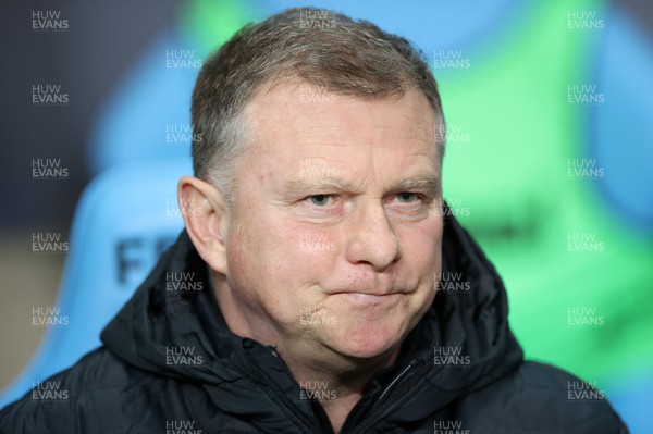 291223 - Coventry City v Swansea City - SkyBet Championship - Coventry City Manager Mark Robins 