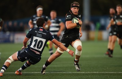 040926 - Coventry RFC v Ospreys, Pre-season Friendly - Morgan Morse of Ospreys breaks away