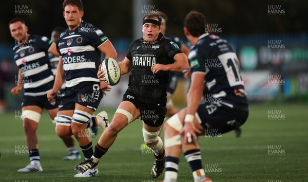 040926 - Coventry RFC v Ospreys, Pre-season Friendly - Morgan Morse of Ospreys breaks away