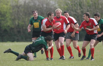 24.04.10 Cowbridge v Deri... Action from the game. 