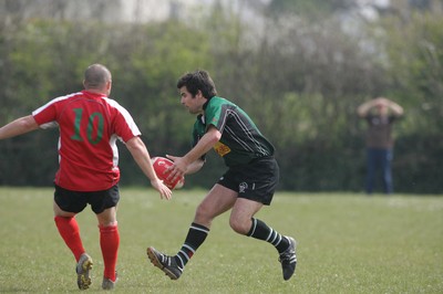 24.04.10 Cowbridge v Deri... Action from the game. 