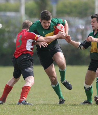 24.04.10 Cowbridge v Deri... Action from the game. 