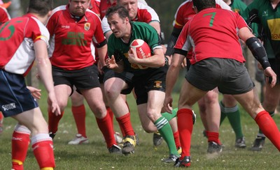 24.04.10 Cowbridge v Deri... Action from the game. 