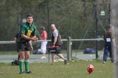 24.04.10 Cowbridge v Deri... Action from the game. 