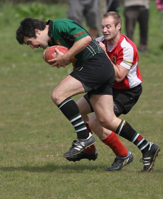 24.04.10 Cowbridge v Deri... Action from the game. 