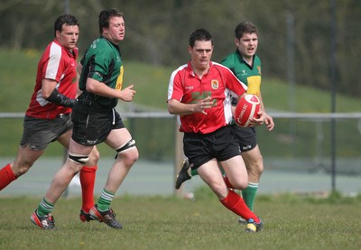 24.04.10 Cowbridge v Deri... Action from the game. 