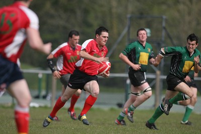 24.04.10 Cowbridge v Deri... Action from the game. 