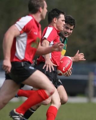 24.04.10 Cowbridge v Deri... Action from the game. 