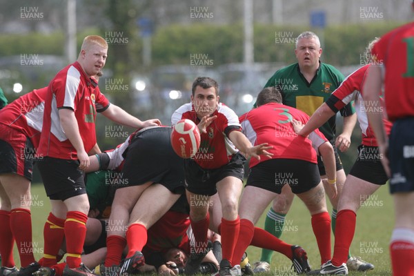 24.04.10 Cowbridge v Deri... Action from the game. 