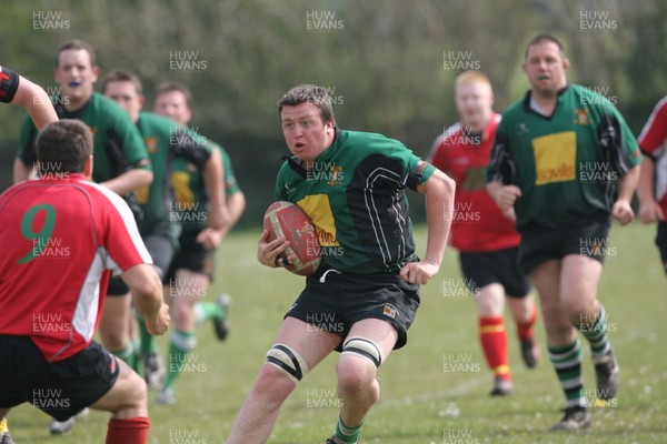 24.04.10 Cowbridge v Deri... Action from the game. 