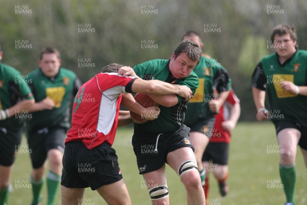 24.04.10 Cowbridge v Deri... Action from the game. 