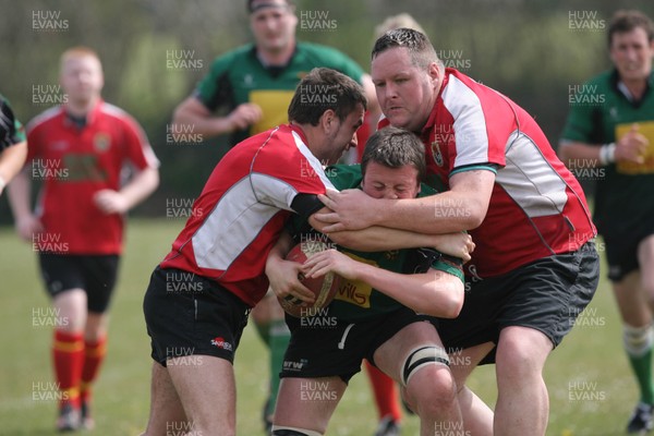 24.04.10 Cowbridge v Deri... Action from the game. 