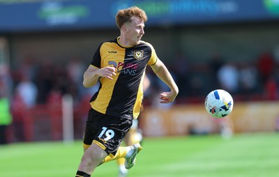 080825 - Crawley Town v Newport County, EFL Sky Bet League 2 - Ged Garner of Newport County