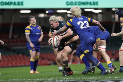 270424 - CRCC Clwb Rygbi Cymry Caerdydd v Old Penarthians RFC - WRU Women’s National Bowl Final - CRCC score a try