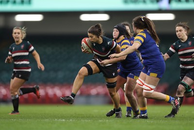 270424 - CRCC Clwb Rygbi Cymry Caerdydd v Old Penarthians RFC - WRU Women’s National Bowl Final - CRCC score a try