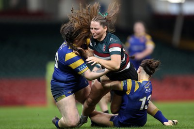 270424 - CRCC Clwb Rygbi Cymry Caerdydd v Old Penarthians RFC - WRU Women’s National Bowl Final - CRCC score a try