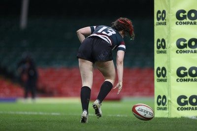 270424 - CRCC Clwb Rygbi Cymry Caerdydd v Old Penarthians RFC - WRU Women’s National Bowl Final - CRCC score a try