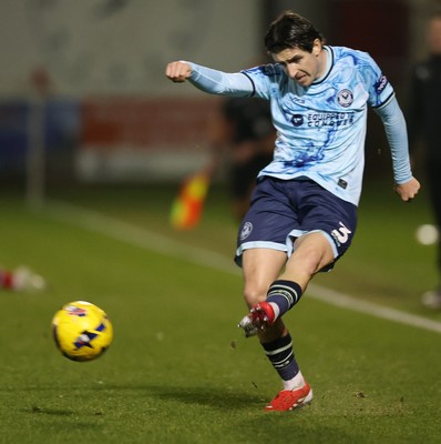 101225 - Crewe Alexandra v Newport County - Sky Bet League 2 - Anthony Glennon of Newport