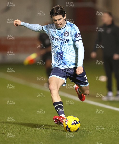 101225 - Crewe Alexandra v Newport County - Sky Bet League 2 - Anthony Glennon of Newport