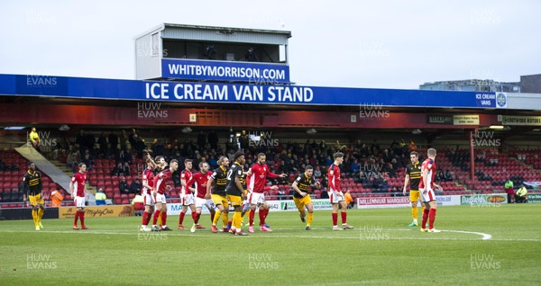120119 - Crewe Alexandra v Newport County - Sky Bet League 2 - A general view of the 'Ice Cream Van Stand' during the game between Newport County and Crewe Alexandra