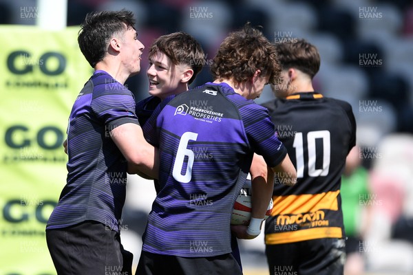 270426 - Crickhowell v Haverfordwest High - Road to Principality Finals - Boys U18s Vase - 