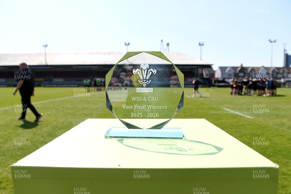 270426 - Crickhowell v Haverfordwest High - Road to Principality Finals - Boys U18s Vase - The Vase trophy