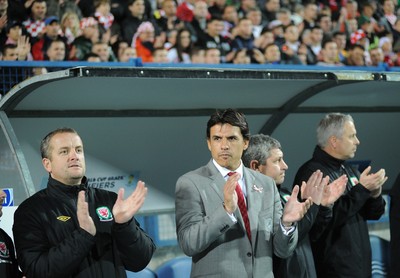 061012 - Croatia v Wales - World Cup QualifierWales' manager, Chris Coleman 